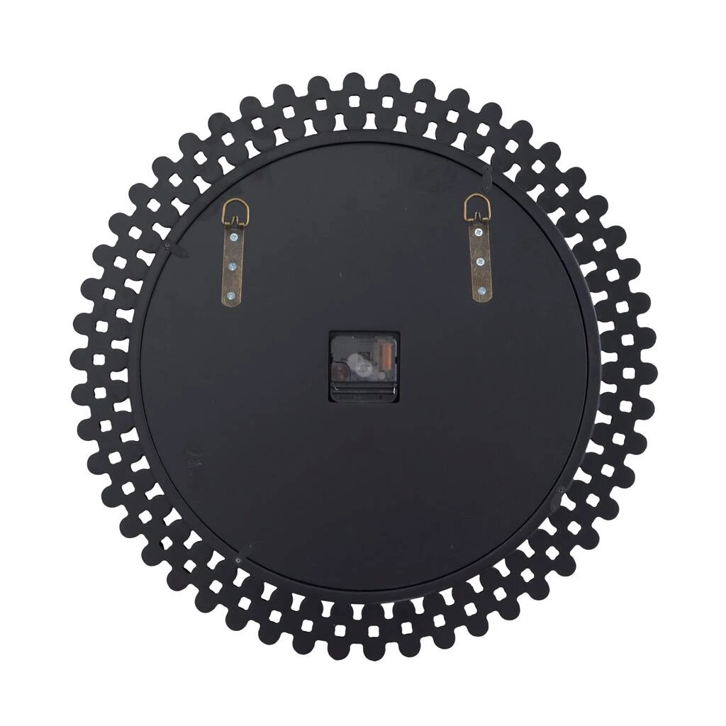 New π Silver MDF Glam Wall Clock, 20" x 2" x 20" by Ivory and Iris β€οΈ 4 New π Silver MDF Glam Wall Clock, 20" x 2" x 20" by Ivory and Iris β€οΈ - Image 4