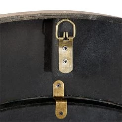 Best reviews of 👍 Brown Rustic Wood Wall Clock, 32" x 32" by Ivory and Iris ⭐ -Cheap Ivory and Iris Store D495827S 4