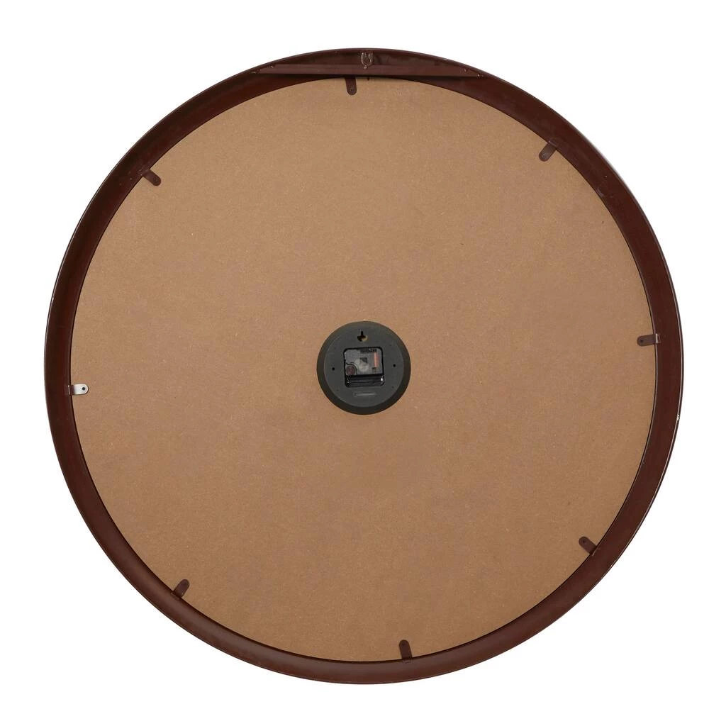 Best Pirce π― Brown Vintage Metal Wall Clock, 37" x 37" by Ivory and Iris π₯ 3 Best Pirce π― Brown Vintage Metal Wall Clock, 37" x 37" by Ivory and Iris π₯ - Image 3