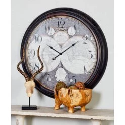 Best Pirce π― Brown Vintage Metal Wall Clock, 37" x 37" by Ivory and Iris π₯ 9 Best Pirce π― Brown Vintage Metal Wall Clock, 37" x 37" by Ivory and Iris π₯ -Cheap Ivory and Iris Store D495829S 5