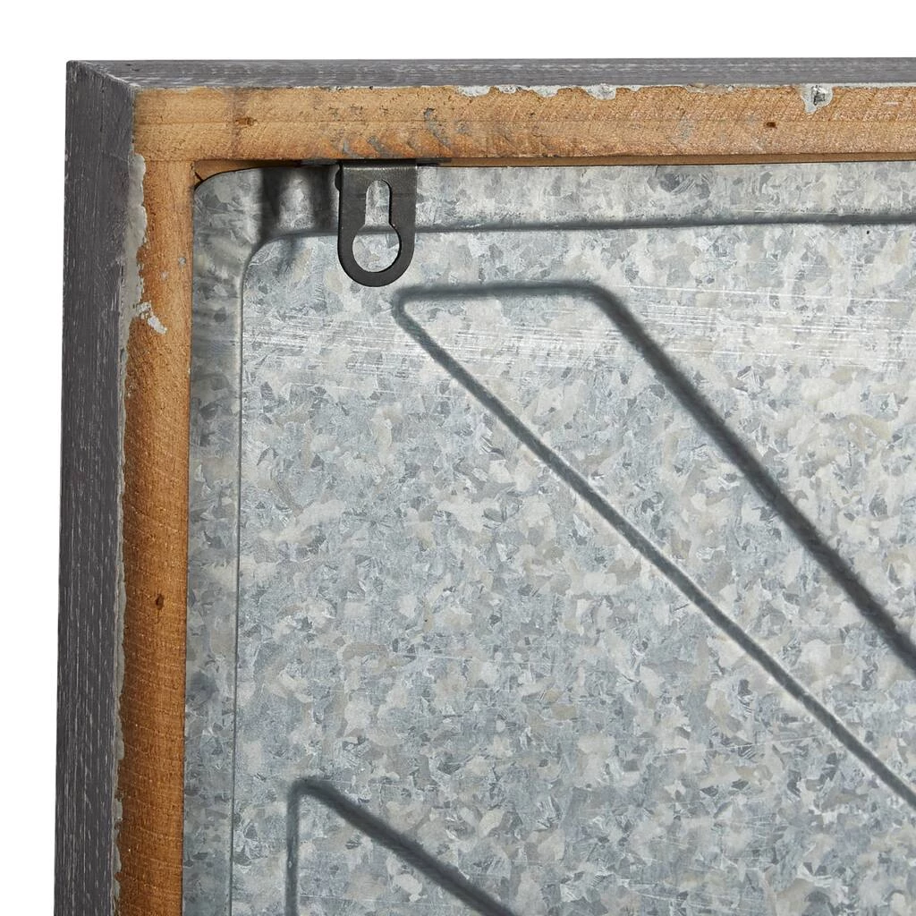 Brand new π₯° Grey Farmhouse Metal Wall Clock, 25" x 25" by Ivory and Iris π 6 Brand new π₯° Grey Farmhouse Metal Wall Clock, 25" x 25" by Ivory and Iris π - Image 6