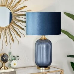 Best reviews of β Blue Velvet Transitional Table Lamp, 26" x 16" x 16" by Ivory and Iris π 15 Best reviews of β Blue Velvet Transitional Table Lamp, 26" x 16" x 16" by Ivory and Iris π -Cheap Ivory and Iris Store D495995S 8