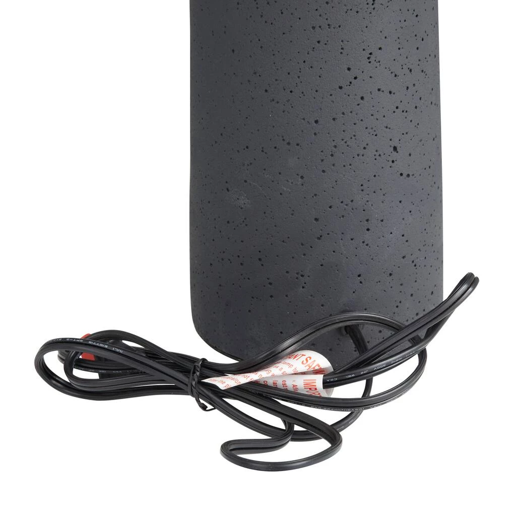 Best deal π₯° Black Cement Modern Table Lamp, 24" x 14" x 14" by Ivory and Iris π 5 Best deal π₯° Black Cement Modern Table Lamp, 24" x 14" x 14" by Ivory and Iris π - Image 5