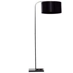 Best Sale 🔥 Black Metal Traditional Floor Lamp, 64" x 16" x 29" by Ivory and Iris 🌟