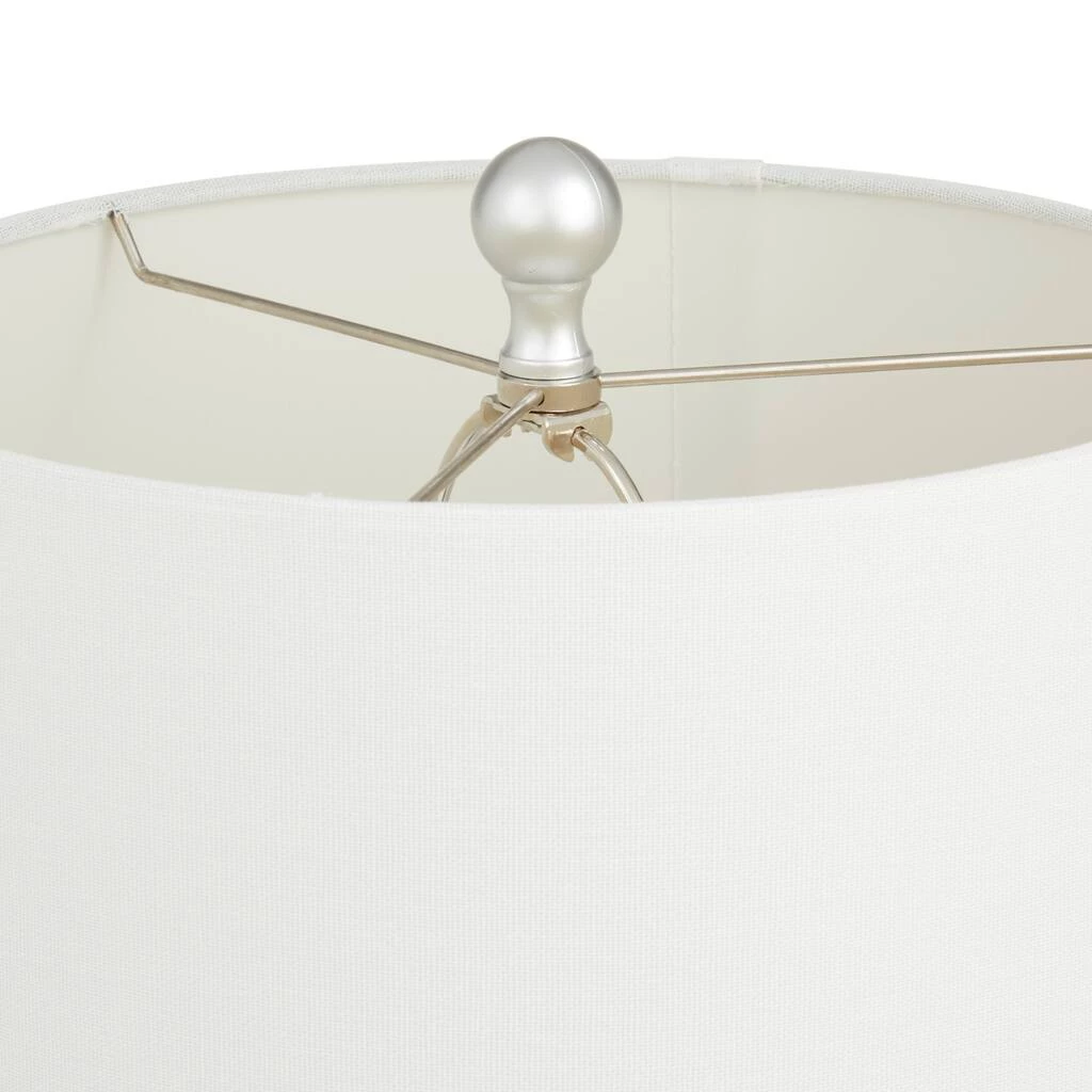 Best Pirce π White Polystone Glam Table Lamp, Set of 2 29" x 13" x 13" by Ivory and Iris β 6 Best Pirce π White Polystone Glam Table Lamp, Set of 2 29" x 13" x 13" by Ivory and Iris β - Image 6