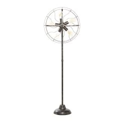 Best Pirce ❤️ Brown Metal Industrial Floor Lamp, 55" x 19" x 11" by Ivory and Iris 🧨 -Cheap Ivory and Iris Store D496008S 7