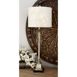 Top 10 🔥 Set of 2 Tan Metal Glam Buffet Lamp, 32" by Ivory and Iris 😀 -Cheap Ivory and Iris Store D496015S 13