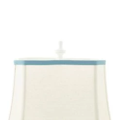 Best reviews of 🛒 Set of 2 Blue Polystone Nautical Table Lamp, 28" by Ivory and Iris 🎉 -Cheap Ivory and Iris Store D496018S 7