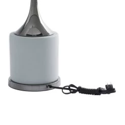 Cheap 🌟 Grey Metal Traditional Table Lamp, 24" x 15" x 15" by Ivory and Iris 💯 -Cheap Ivory and Iris Store D496019S 5