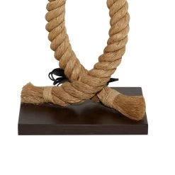 Wholesale ⭐ Brown Jute Rope and Iron Rustic Floor Lamp, 63" x 20" x 9" by Ivory and Iris 🛒 -Cheap Ivory and Iris Store D496024S 6