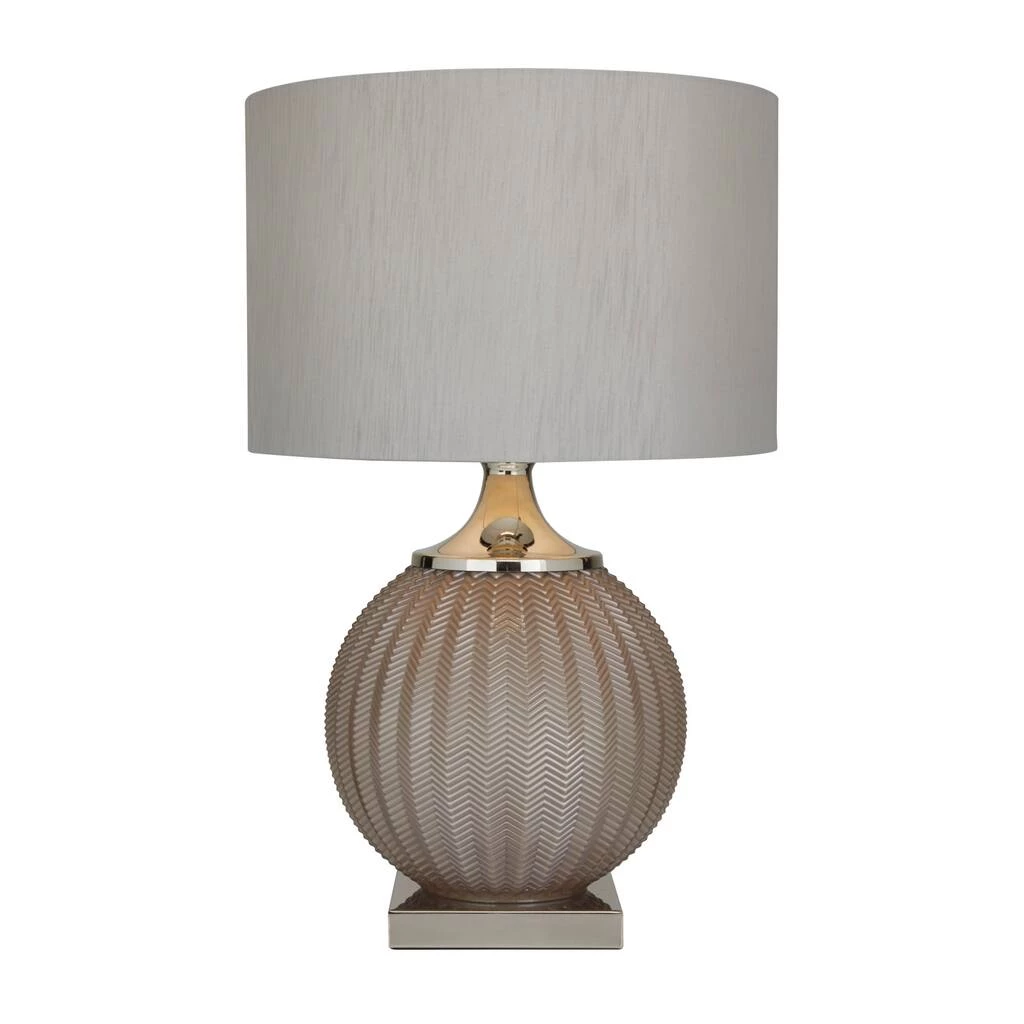 Cheapest ❤️ Grey Polyester Transitional Table Lamp, 27" x 17" x 17" by Ivory and Iris ❤️ 1 Cheapest ❤️ Grey Polyester Transitional Table Lamp, 27" x 17" x 17" by Ivory and Iris ❤️