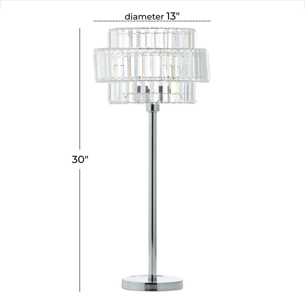 Best reviews of π₯ Silver Iron Contemporary Table Lamp, 30" x 13" x 13" by Ivory and Iris π 9 Best reviews of π₯ Silver Iron Contemporary Table Lamp, 30" x 13" x 13" by Ivory and Iris π - Image 9