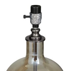 Discount ⌛ White Polyester Traditional Table Lamp, 27" x 17" x 17" by Ivory and Iris 🎉 -Cheap Ivory and Iris Store D496028S 5