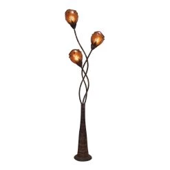 New π Brown Metal Modern Floor Lamp, 72" x 21" x 9" by Ivory and Iris π§¨