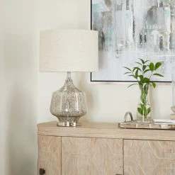 Coupon ✔️ Champagne Linen Transitional Table Lamp, 21" x 13" x 13" by Ivory and Iris ❤️ -Cheap Ivory and Iris Store D496035S 9