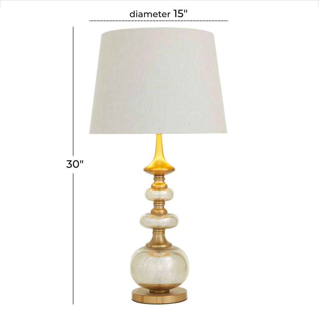 Top 10 ❤️ Gold Linen Transitional Buffet Lamp, 30" x 15" x 15" by Ivory and Iris ⭐ 7 Top 10 ❤️ Gold Linen Transitional Buffet Lamp, 30" x 15" x 15" by Ivory and Iris ⭐ - Image 7
