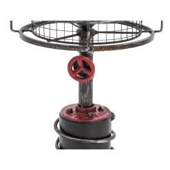 Best deal 💯 Set of 2 Red Metal Industrial Accent Lamp, 21" by Ivory and Iris 🧨 -Cheap Ivory and Iris Store D496052S 4