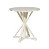 Flash Sale 👏 31" White Wood Farmhouse Accent Table by Ivory and Iris 🔥