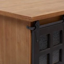 Best Sale π 47" Brown Fir Industrial Coffee Table by Ivory and Iris π 16 Best Sale π 47" Brown Fir Industrial Coffee Table by Ivory and Iris π -Cheap Ivory and Iris Store D496265S 5