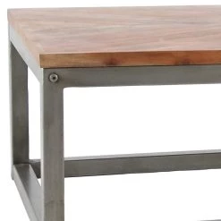 Deals 😍 42" Brown Metal Modern Coffee Table by Ivory and Iris 🧨 -Cheap Ivory and Iris Store D496285S 4