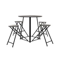 Discount 😍 72" Black Metal Rustic Dining Table by Ivory and Iris ✨ -Cheap Ivory and Iris Store D496287S 13