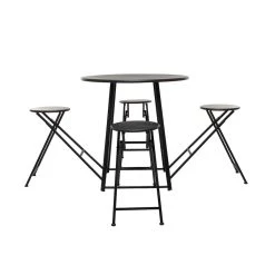 Discount 😍 72" Black Metal Rustic Dining Table by Ivory and Iris ✨ -Cheap Ivory and Iris Store D496287S 6