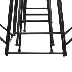 Discount 😍 72" Black Metal Rustic Dining Table by Ivory and Iris ✨ -Cheap Ivory and Iris Store D496287S 9