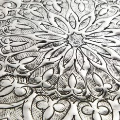 Top 10 🛒 Silver Aluminum Traditional Tray Set by Ivory and Iris 👍 -Cheap Ivory and Iris Store D496773S 3