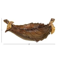 Best Sale ⌛ Bronze Traditional Decorative Bowl by Ivory and Iris 😍 -Cheap Ivory and Iris Store D496784S 9