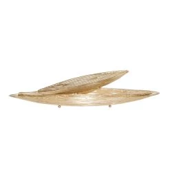 Coupon 🔥 Gold Metal Contemporary Tray Set by Ivory and Iris 😍