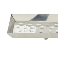 Promo 🌟 Silver Stainless Steel Contemporary Tray Set by Ivory and Iris 😍 -Cheap Ivory and Iris Store D496793S 4