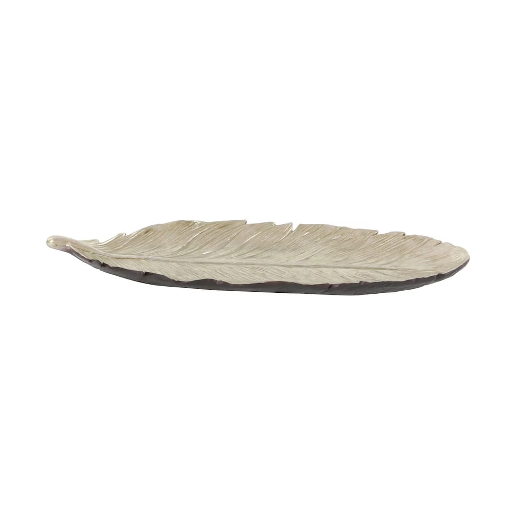 Outlet βοΈ Silver Glam Decorative Tray by Ivory and Iris π 2 Outlet βοΈ Silver Glam Decorative Tray by Ivory and Iris π - Image 2