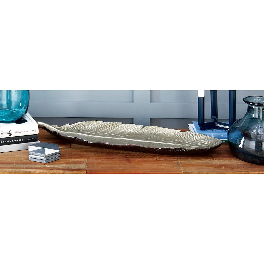 Outlet βοΈ Silver Glam Decorative Tray by Ivory and Iris π 9 Outlet βοΈ Silver Glam Decorative Tray by Ivory and Iris π - Image 9