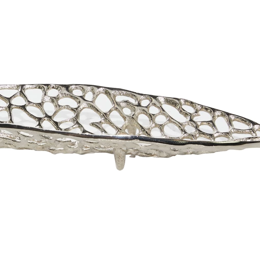 Best reviews of π Silver Leaf Aluminum Glam Tray Set by Ivory and Iris π 4 Best reviews of π Silver Leaf Aluminum Glam Tray Set by Ivory and Iris π - Image 4