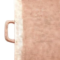 Top 10 👏 Bronze Aluminum Rustic Tray Set by Ivory and Iris ✔️ -Cheap Ivory and Iris Store D496804S 4