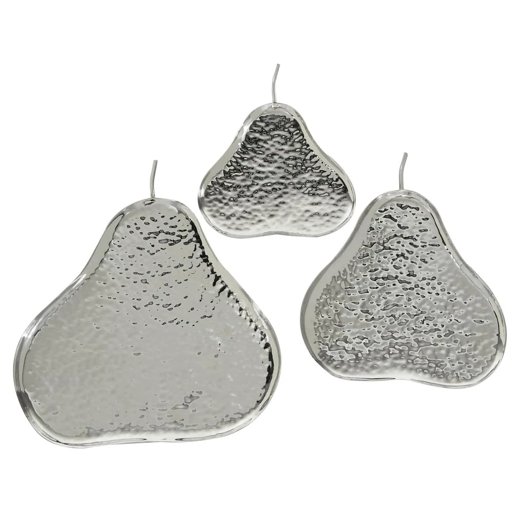 Outlet π Silver Stainless Steel Contemporary Decorative Tray Set by Ivory and Iris π 1 Outlet π Silver Stainless Steel Contemporary Decorative Tray Set by Ivory and Iris π