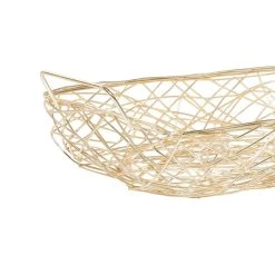 Hot Sale ✔️ Set of 3" Gold Metal Contemporary Tray, 15", 16", 18" by Ivory and Iris 🔔 -Cheap Ivory and Iris Store D496831S 5