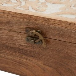 Brand new 💯 Brown Mango Wood Country Cottage Box Set by Ivory and Iris 😍 -Cheap Ivory and Iris Store D496835S 5