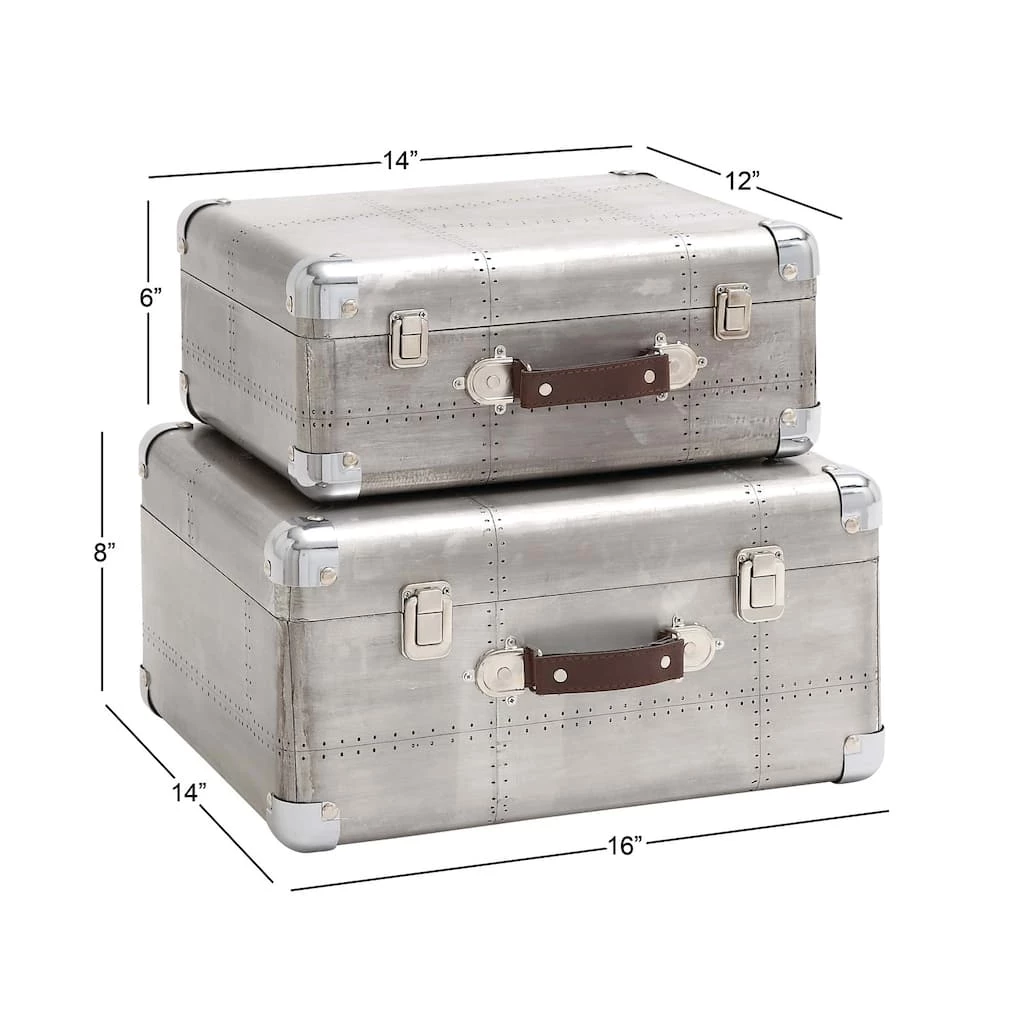 Best Sale π Silver Wood & Metal Farmhouse Box Set by Ivory and Iris π 6 Best Sale π Silver Wood & Metal Farmhouse Box Set by Ivory and Iris π - Image 6