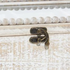 Best deal π 16" White Wood Farmhouse Box by Ivory and Iris π 13 Best deal π 16" White Wood Farmhouse Box by Ivory and Iris π -Cheap Ivory and Iris Store D496837S 6