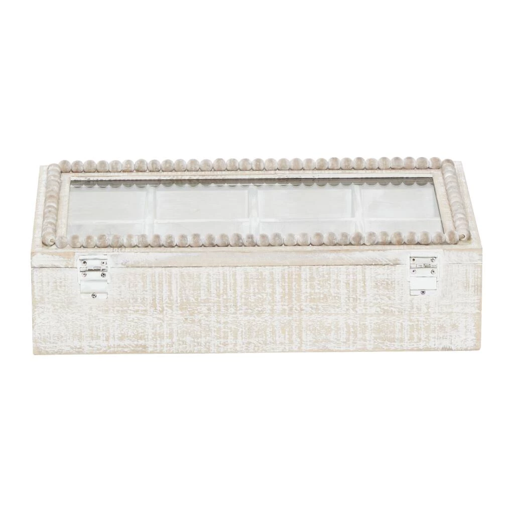 Best deal π 16" White Wood Farmhouse Box by Ivory and Iris π 7 Best deal π 16" White Wood Farmhouse Box by Ivory and Iris π - Image 7