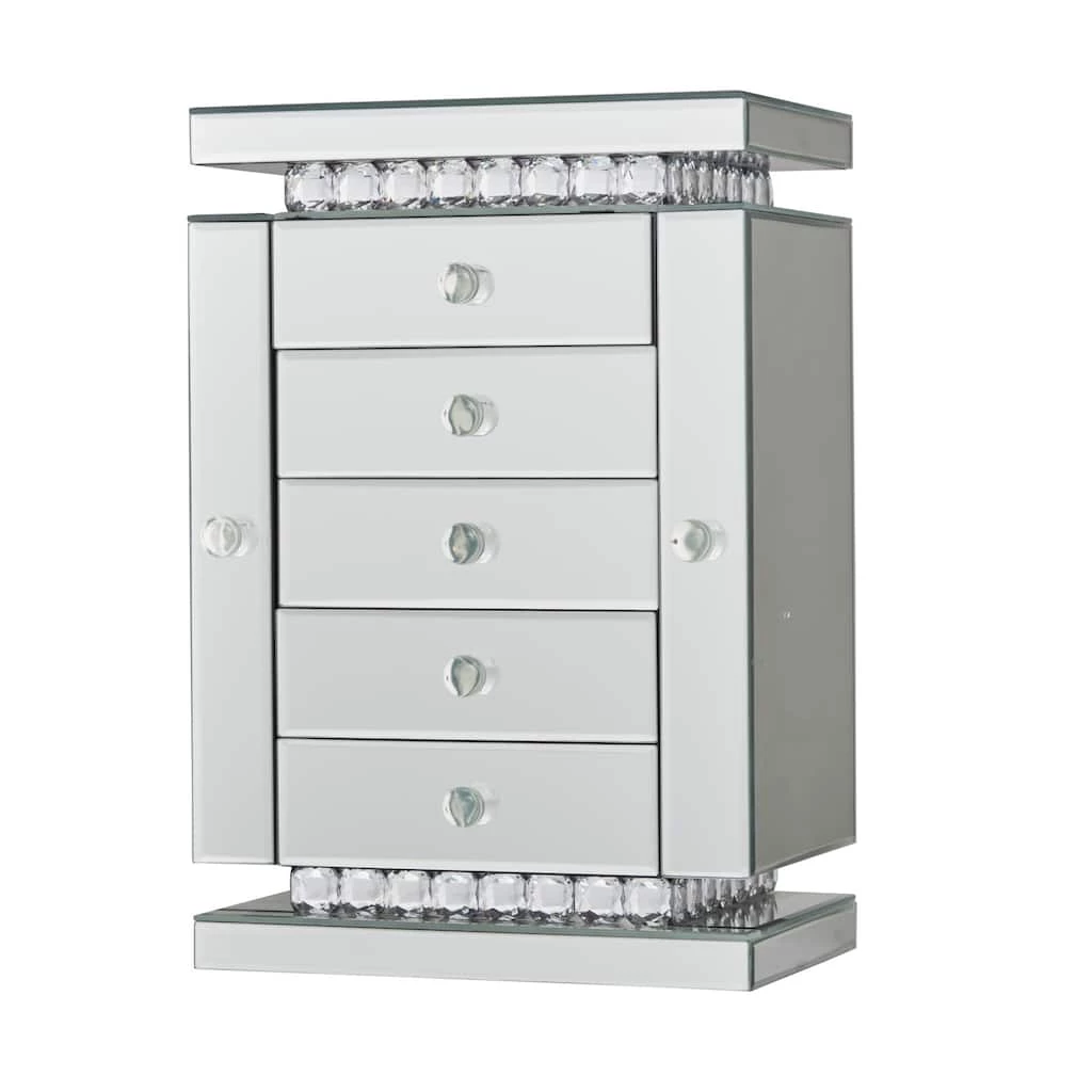 Flash Sale π Silver Glam Jewelry Box by Ivory and Iris π 1 Flash Sale π Silver Glam Jewelry Box by Ivory and Iris π