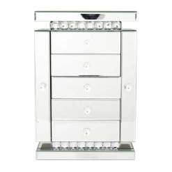 Flash Sale π Silver Glam Jewelry Box by Ivory and Iris π 11 Flash Sale π Silver Glam Jewelry Box by Ivory and Iris π -Cheap Ivory and Iris Store D496845S 3