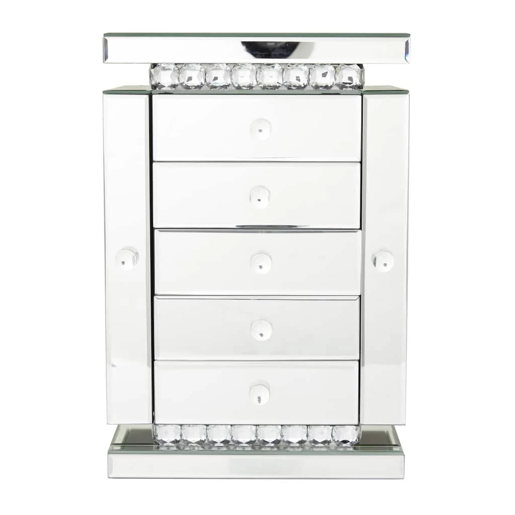 Flash Sale π Silver Glam Jewelry Box by Ivory and Iris π 3 Flash Sale π Silver Glam Jewelry Box by Ivory and Iris π - Image 3