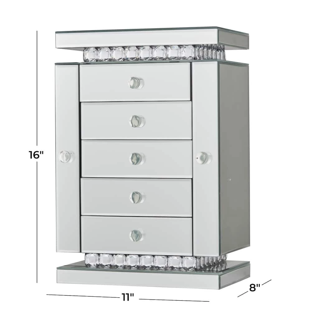 Flash Sale π Silver Glam Jewelry Box by Ivory and Iris π 8 Flash Sale π Silver Glam Jewelry Box by Ivory and Iris π - Image 8