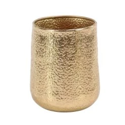 Cheapest 🤩 Set of 3 Gold Aluminum Glam Planter, 12", 16", 20" by Ivory and Iris 👍 -Cheap Ivory and Iris Store D501361S 3