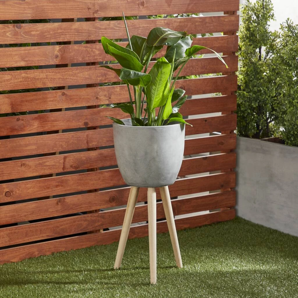 Best reviews of π₯ Grey Fiber clay Contemporary Planter, 16" x 32" by Ivory and Iris π― 5 Best reviews of π₯ Grey Fiber clay Contemporary Planter, 16" x 32" by Ivory and Iris π― - Image 5