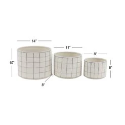 Coupon π Set of 3 White Dolomite Coastal Planter, 6", 8", 10" by Ivory and Iris βοΈ 12 Coupon π Set of 3 White Dolomite Coastal Planter, 6", 8", 10" by Ivory and Iris βοΈ -Cheap Ivory and Iris Store D501380S 6