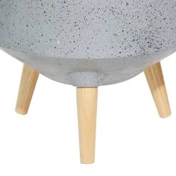 Best deal ⭐ Set of 2 Grey MgO Contemporary Planter 12", 10" by Ivory and Iris ⭐ 9 Best deal ⭐ Set of 2 Grey MgO Contemporary Planter 12", 10" by Ivory and Iris ⭐ -Cheap Ivory and Iris Store D501393S 3