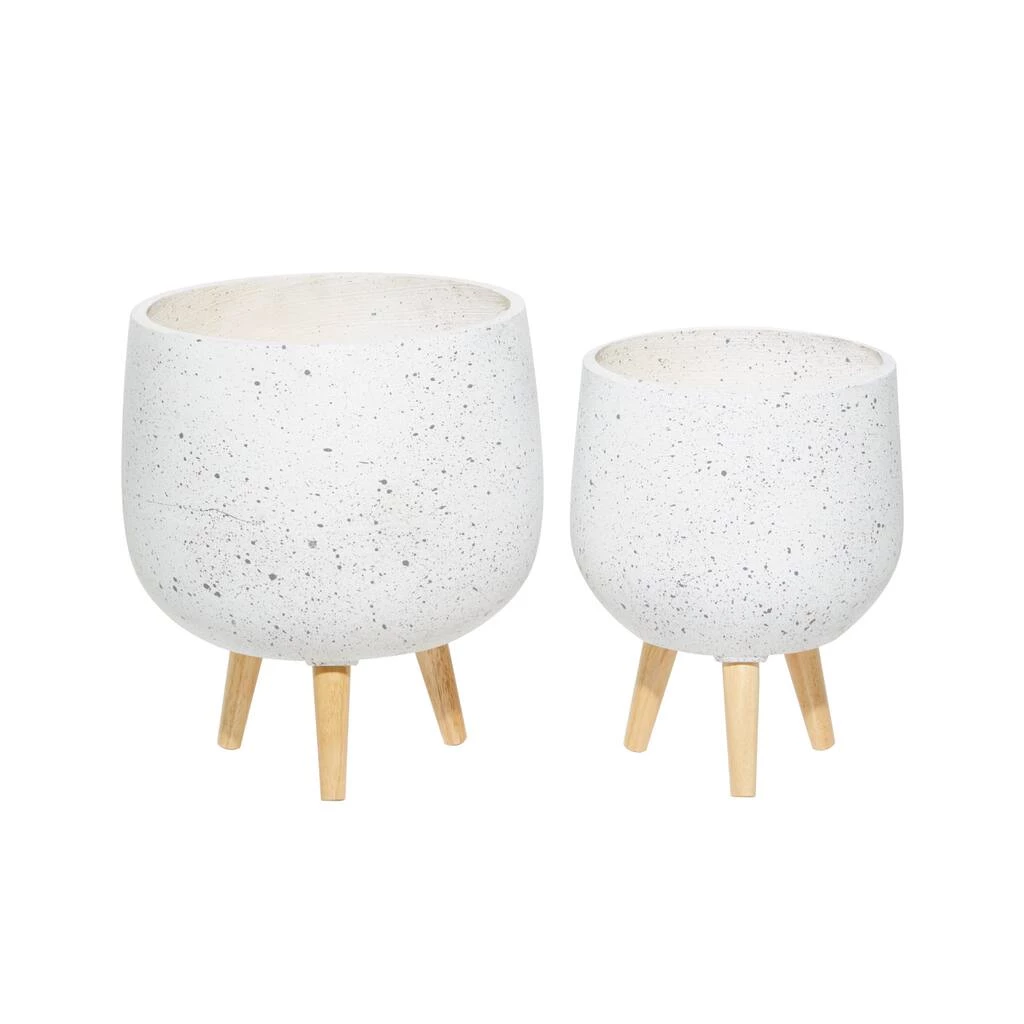 Best reviews of π₯ Set of 2 White MgO Contemporary Planter 17", 15" by Ivory and Iris π€© 5 Best reviews of π₯ Set of 2 White MgO Contemporary Planter 17", 15" by Ivory and Iris π€© - Image 5